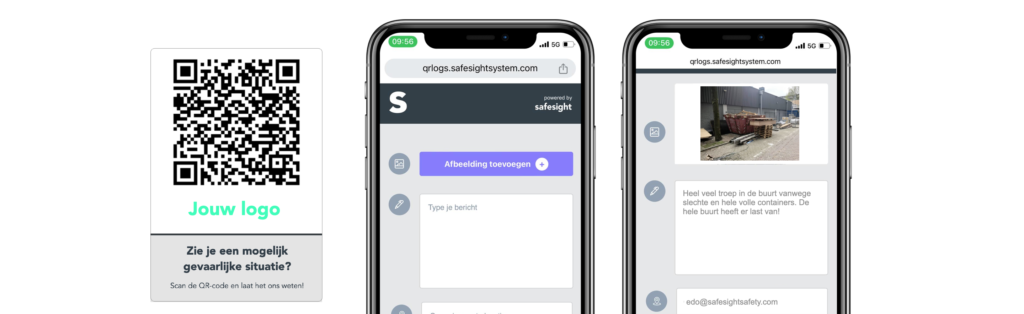 Makkelijk melden via een QR-code